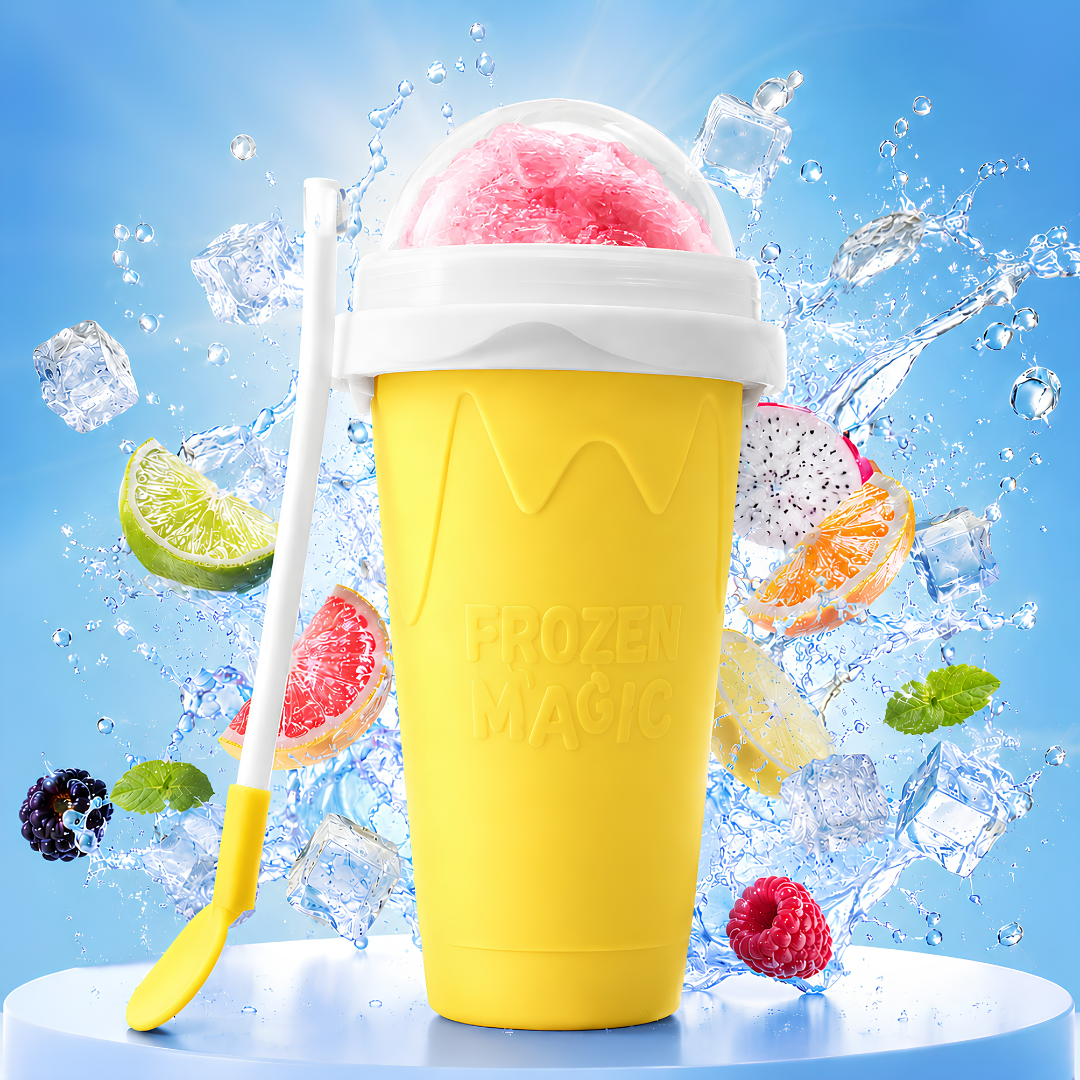 ⏰ TODAY ONLY 50% OFF 🔥 Magic Slushy Maker Cup ✨ Turn Any Drink Into A Slushie In Minutes