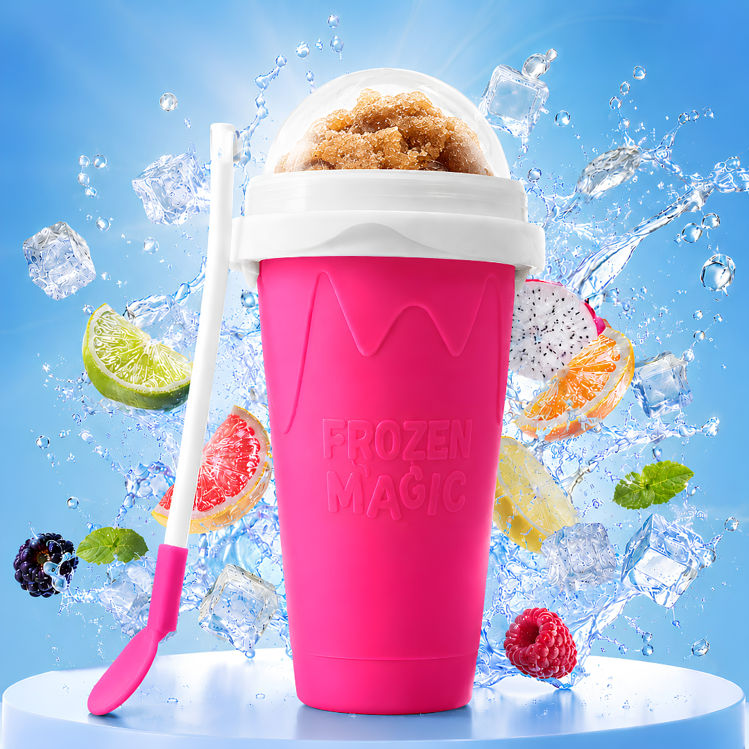 ⏰ TODAY ONLY 50% OFF 🔥 Magic Slushy Maker Cup ✨ Turn Any Drink Into A Slushie In Minutes