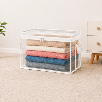 🔥 Last Day 50% OFF 💥 Large Heavy-Duty Thick Plastic Clear Storage Bag | Home, Travel & Storage