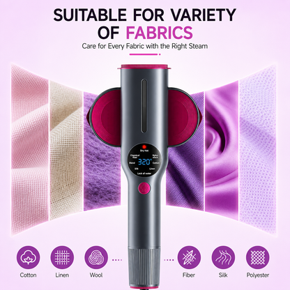 💥 LAST DAY 50% OFF - BUY 1 GET 1 FREE💥 QuickEase 2-in-1 Portable Travel Steamer & Iron – Handheld Clothes Steamer