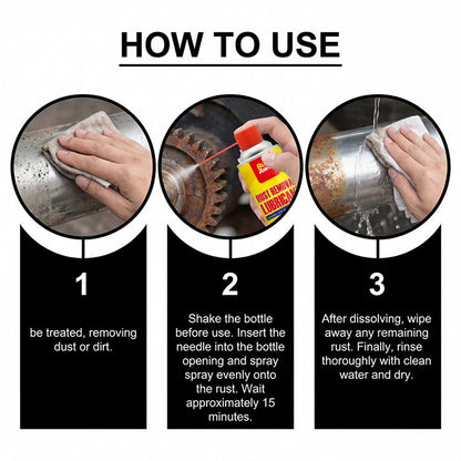 🛡️ 2026 Limited 50% OFF ⚙️ ️RustAway™ 3-in-1 Rust Removal & Lubricant Spray