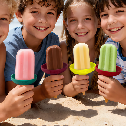 🔥 SUMMER MUST HAVE 🍦 Silicone Drip-Free Popsicle and Ice Cream Cone Holder ✨
