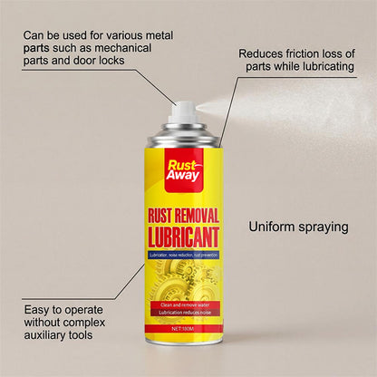 🛡️ 2026 Limited 50% OFF ⚙️ ️RustAway™ 3-in-1 Rust Removal & Lubricant Spray