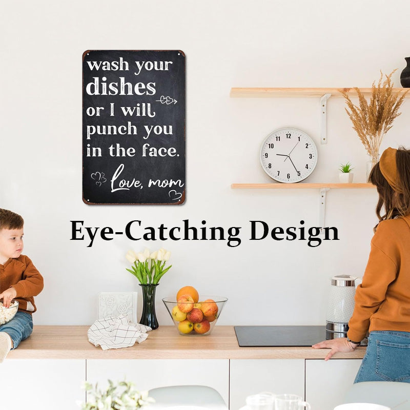 "Love, Mom" Decorative Plaque