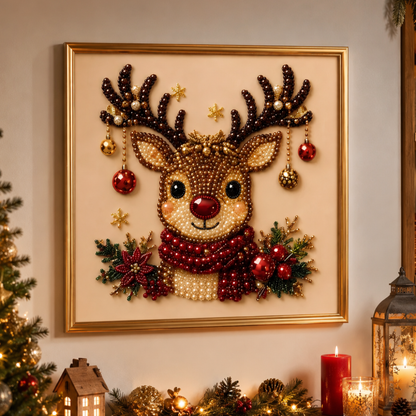 🎃 EARLY CHRISTMAS SALE 49% OFF 🔥 Christmas DIY Diamond Pearl Art Kit ✨