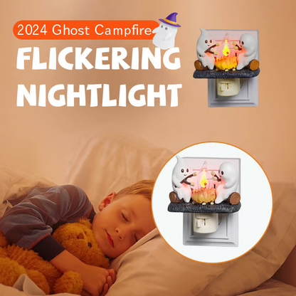 Halloween Pre Sale - 👻✨2026 Ghost Campfire Flickering Nightlight