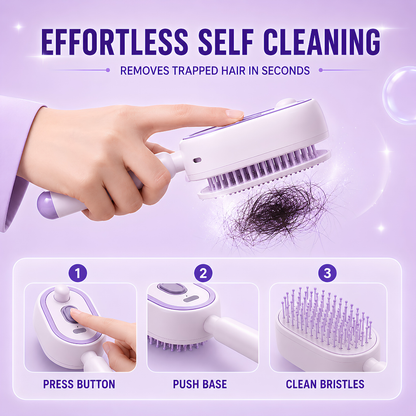 🚨 Selling Fast 50% OFF ⚡ Electric Spray Hair Massage Brush - Smoother and Healthier Hair