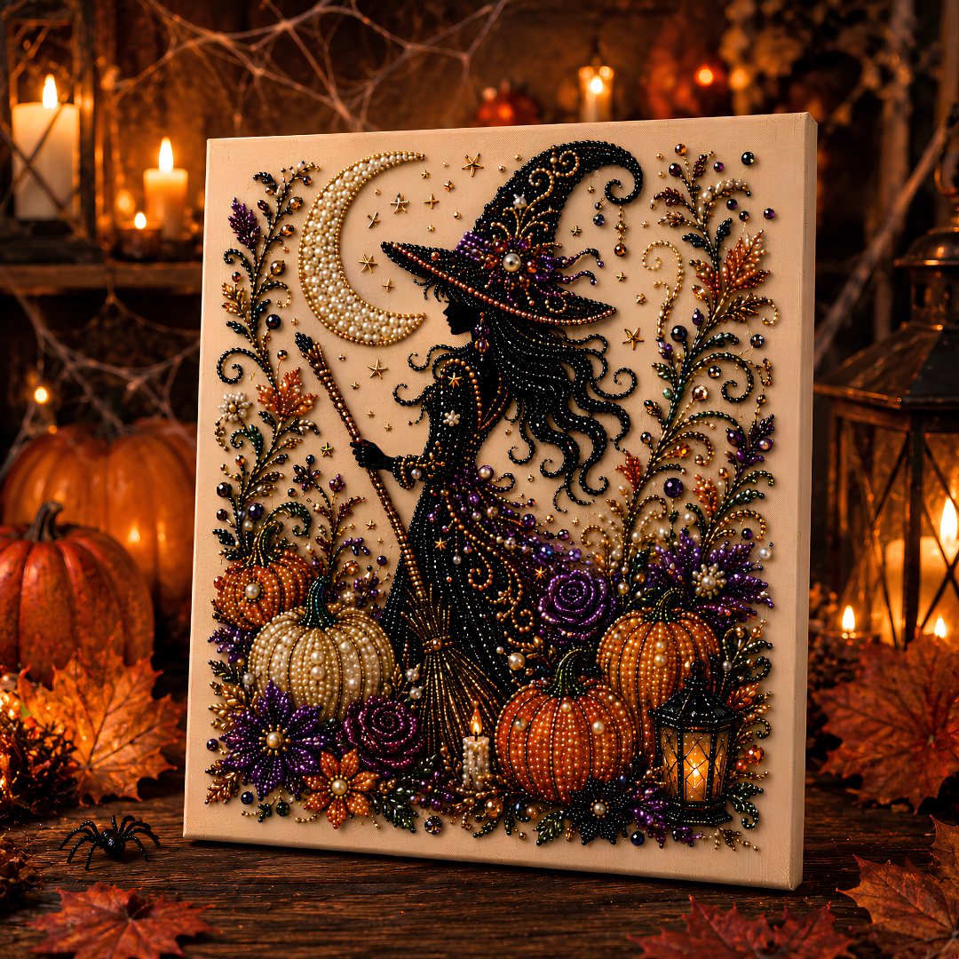 🎃 EARLY HALLOWEEN SALE 50% OFF 🔥 Halloween Pearl Art DIY Kits ✨ Unbox The Magic Of Halloween Crafting