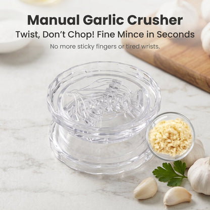 👨‍🍳 BUY 1 GET 1 FREE 🧄 EasyTwist™ Garlic Crusher — Chop Faster. Cook Smarter