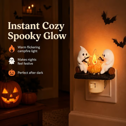 Halloween Pre Sale - 👻✨2026 Ghost Campfire Flickering Nightlight