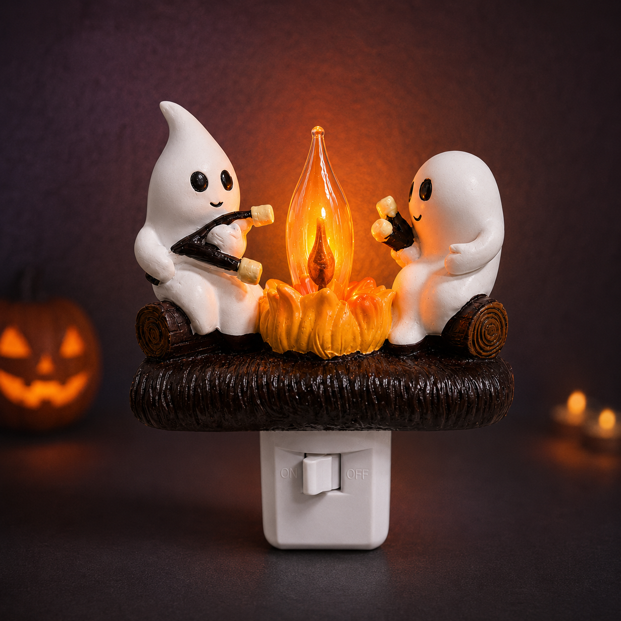 Halloween Pre Sale - 👻✨2026 Ghost Campfire Flickering Nightlight