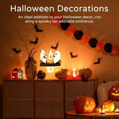 Halloween Pre Sale - 👻✨2026 Ghost Campfire Flickering Nightlight