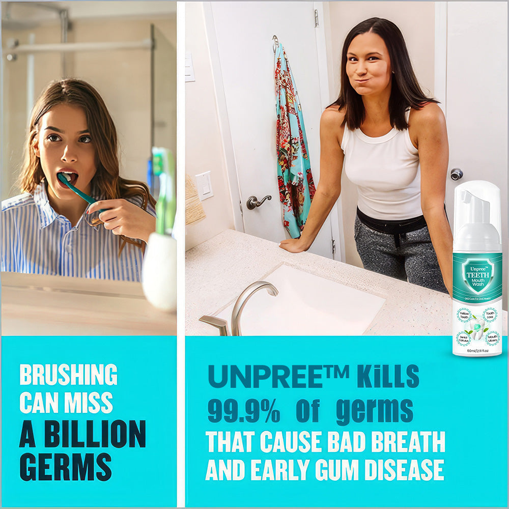 Unpree™ NEW TEETH Mouthwash - Solve all Oral Problems