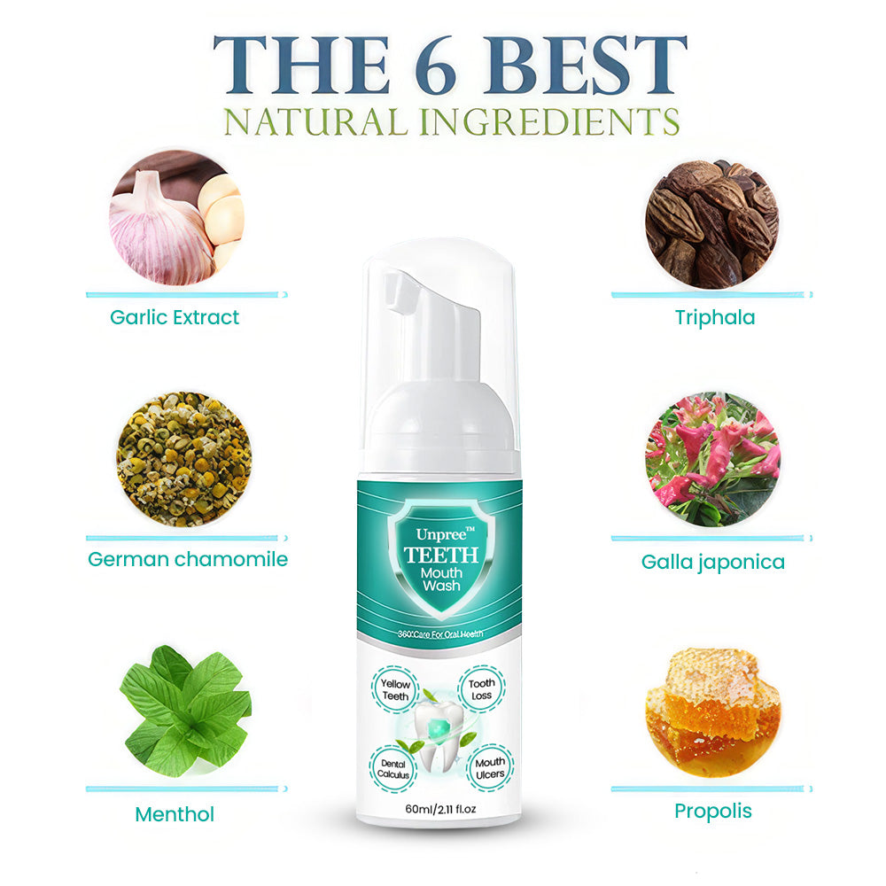 Unpree™ NEW TEETH Mouthwash - Solve all Oral Problems