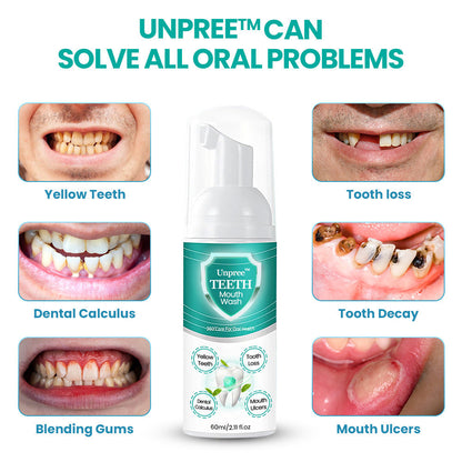 Unpree™ NEW TEETH Mouthwash - Solve all Oral Problems