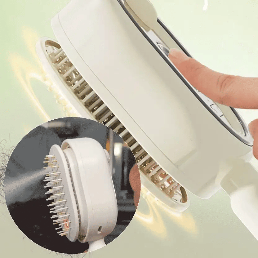 🔥 LAST DAY SALE 50% OFF 🔥 HYDRA 3-in-1 Electric Spray Air Cushion Massage Comb