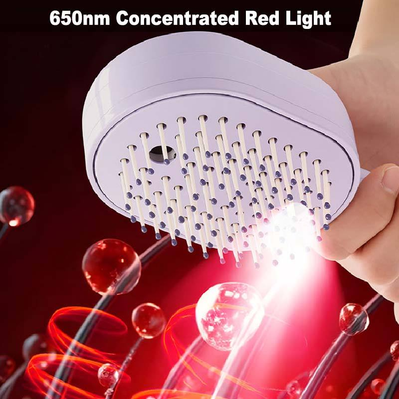 🔥 LAST DAY SALE 50% OFF 🔥 HYDRA 3-in-1 Electric Spray Air Cushion Massage Comb