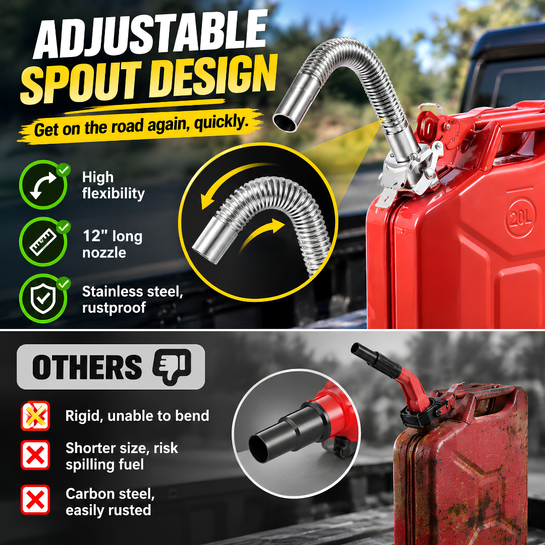 🔥2026 LIMITED SALE 70% OFF 🔧 Lifetime Rust-Proof Fuel Flow: Upgrade to Military-Grade Stainless Steel Lines NOW!