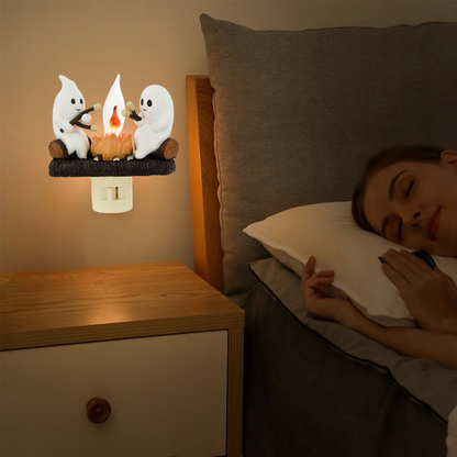Halloween Pre Sale - 👻✨2026 Ghost Campfire Flickering Nightlight