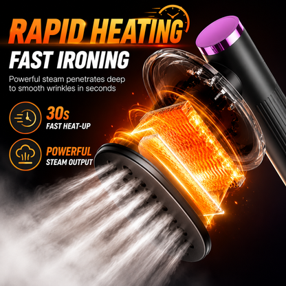 🔥LAST DAY SALE 50% OFF🔥 Portable Mini Garment Steamer Iron – Fast Heating Travel Clothes Steamer