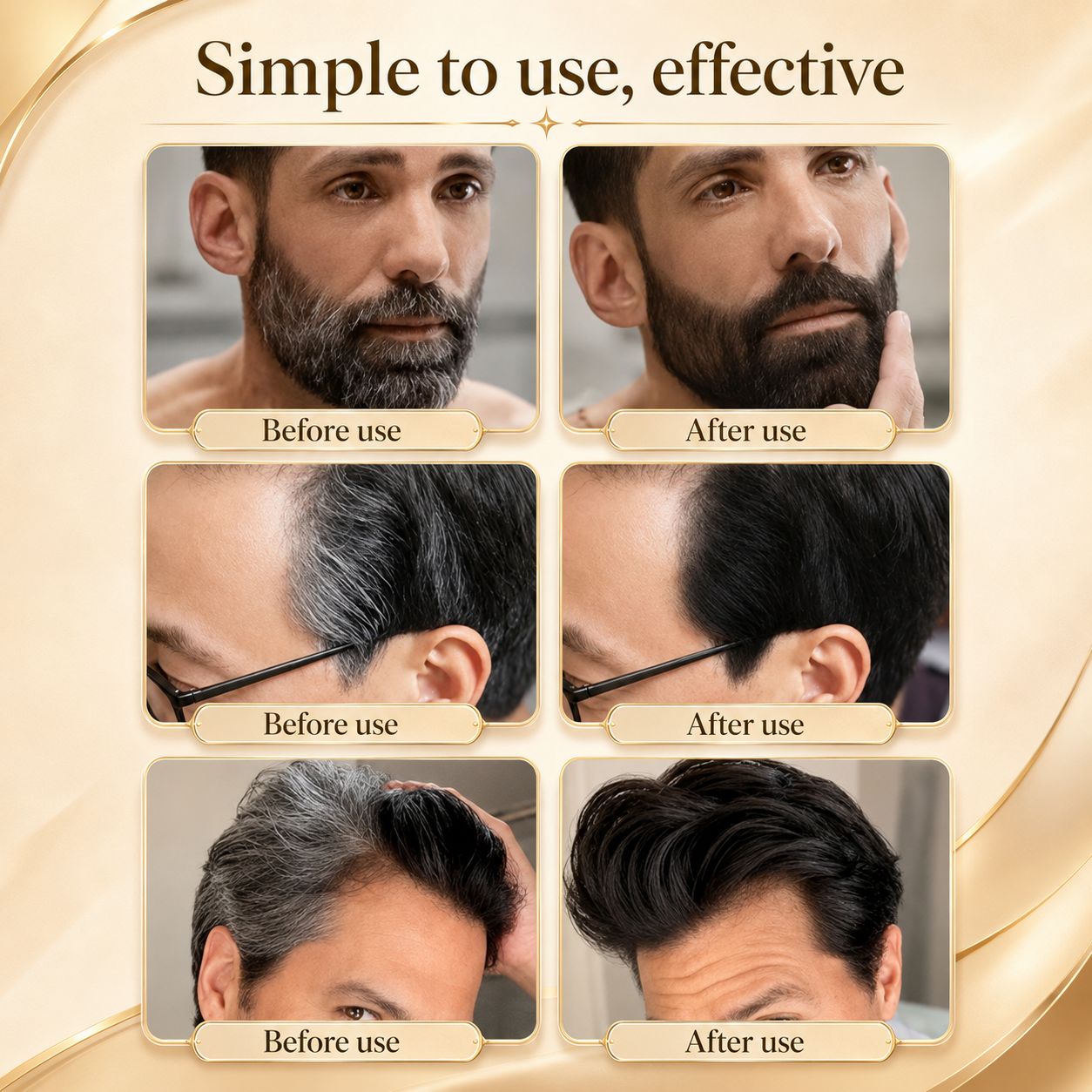 🔥 LAST DAY SALE 50% OFF 🔥 VELORIA Long-Lasting Hair Comb Dye for Men & Women